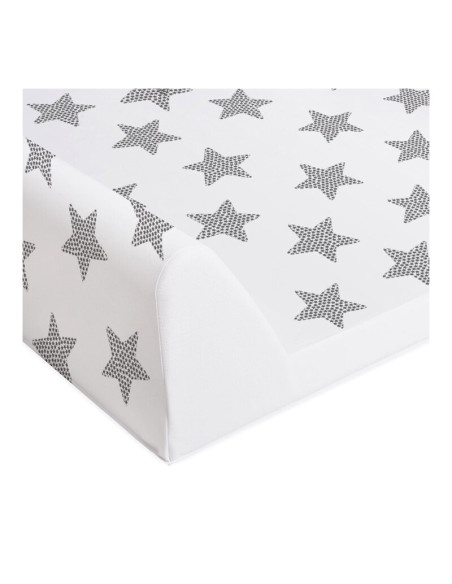 BN-W-203-094-522,Ceba Baby - Saltea de infasat, Cu Intaritura, 70x50 cm, Grey Stars