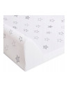 BN-W-203-066-260,Ceba Baby - Saltea de infasat, Cu Intaritura, 70x50 cm, Happy Stars Grey