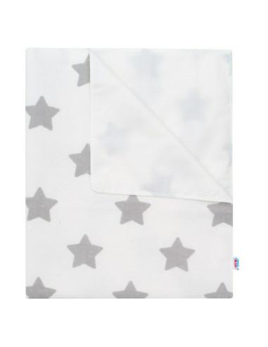 BN-41788,Scutec impermeabil din flanel, Cu multiple intrebuintari, Dimensiune 57x47 cm, New Baby, Stars