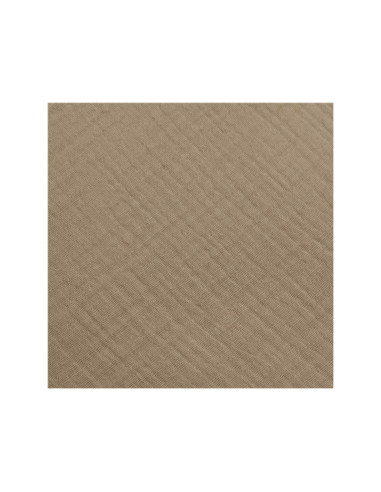 BN-52143,Protectie laterala pentru patut, Tip Bumper impletit, Din muselina, Din materiale certificate Oeko Tex Standard 100, Ne