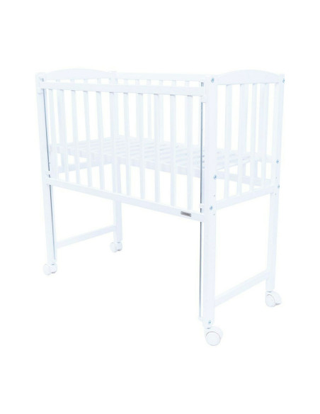 BN-51057,Patut din lemn certificat FSC cu laterala culisanta, Cu roti, 90x40 cm, Mateo, Conform cu standardele de siguranta EN 7