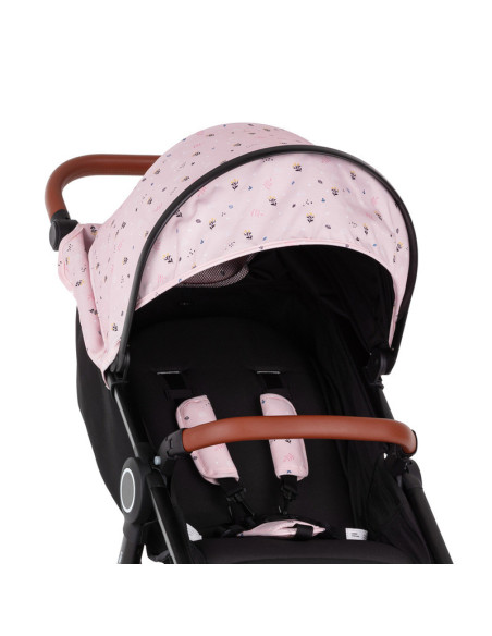 BN-477500+549777,Petite&Mars - Carucior sport, Street+ Air, Include capotina impermeabila Editie limitata, Cu fereastra, husa pi