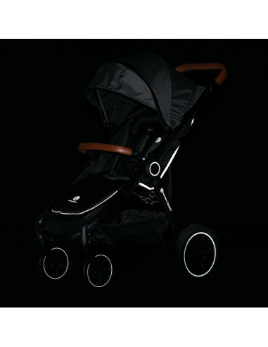 BN-477500+549777,Petite&Mars - Carucior sport, Street+ Air, Include capotina impermeabila Editie limitata, Cu fereastra, husa pi