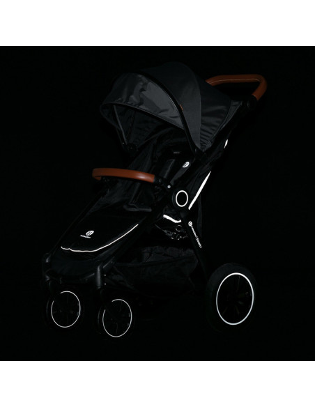 BN-477500+549777,Petite&Mars - Carucior sport, Street+ Air, Include capotina impermeabila Editie limitata, Cu fereastra, husa pi