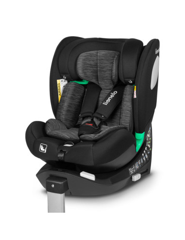 BN-LO-BRAAM I-SIZE BLACK CARBON,Lionelo - Scaun auto i-Size Braam, 0-36 Kg, 40-150 cm, Cu isofix si picior de fixare, Protectie 
