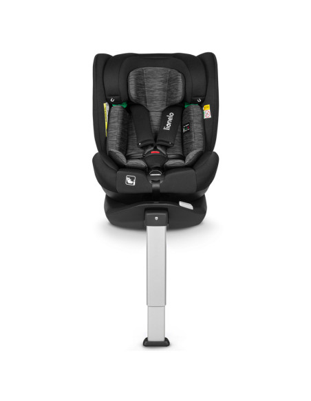 BN-LO-BRAAM I-SIZE BLACK CARBON,Lionelo - Scaun auto i-Size Braam, 0-36 Kg, 40-150 cm, Cu isofix si picior de fixare, Protectie 