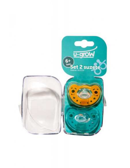 Set doua Suzete Silicon 6-18,U1201-SU618
