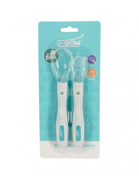 Set 2 lingurite silicon U-Grow U1154-SPN,U1154-SPN