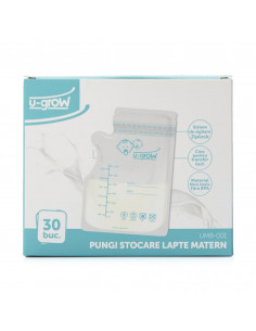 Pungi stocare lapte matern 30buc UMB-001,UMB-001 2