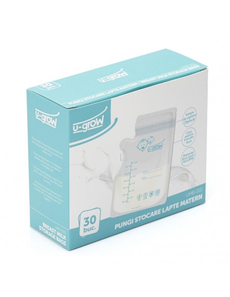 Pungi stocare lapte matern 30buc UMB-001,UMB-001