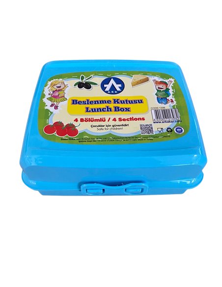 1398/ALBASTRU,Cutie sandwich Ark, Albastru