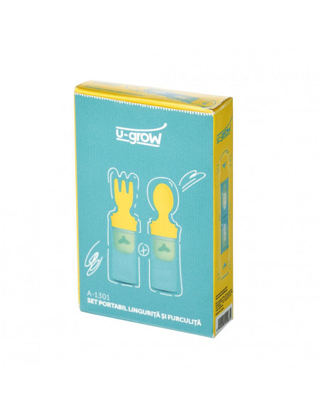 Set portabil lingurita si furculita A-1301,A-1301