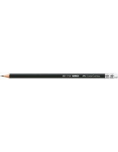 FC111200,Creion grafit hb cu guma 1112 faber-castell 2