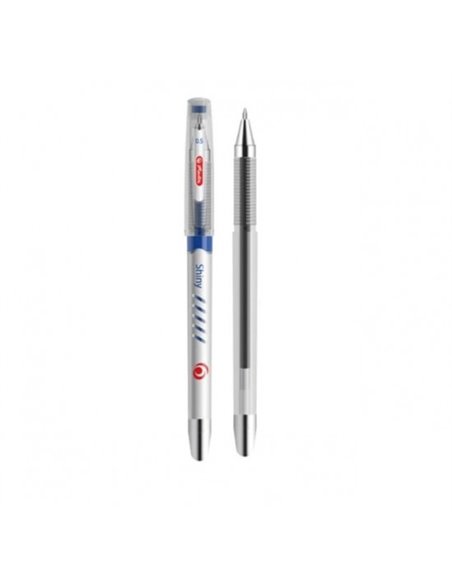 9480600/BUC,Pix Cu Gel Herlitz Shiny 0.5 mm, Albastru