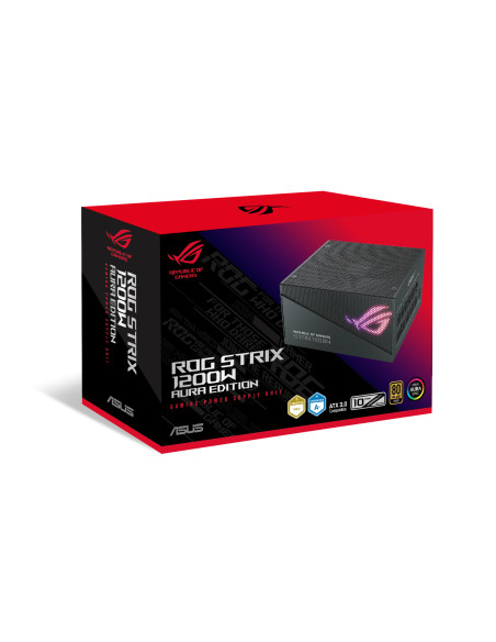 ROG-STRIX-1200G-AURA-GAMING,SURSA ASUS ROG STRIX 1200W 80+ GOLD "ROG-STRIX-1200G-AURA-GAMING" timbru verde 2 lei