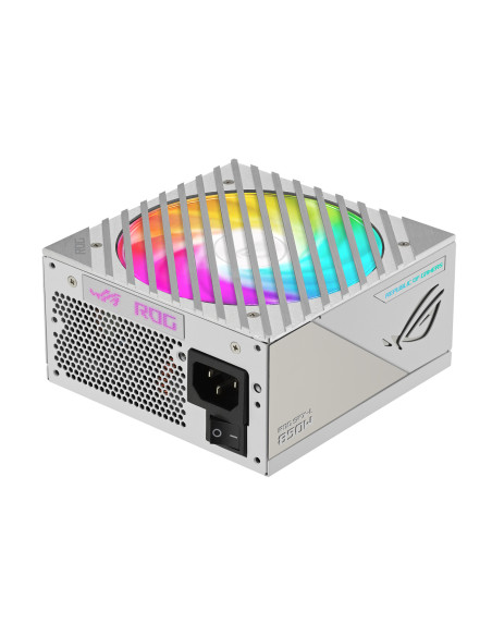 ROG-LOKI-850P-WHITE-SFX-L-GAMING,SURSA ASUS ROG LOKI 850W 80+Platinum "ROG-LOKI-850P-WHITE-SFX-L-GAMING" timbru verde 2 lei