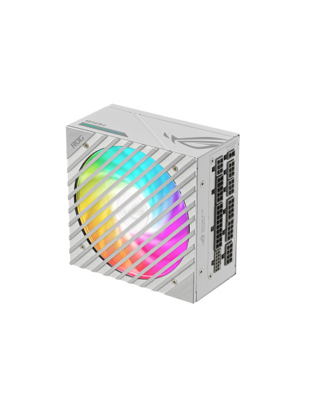ROG-LOKI-850P-WHITE-SFX-L-GAMING,SURSA ASUS ROG LOKI 850W 80+Platinum "ROG-LOKI-850P-WHITE-SFX-L-GAMING" timbru verde 2 lei