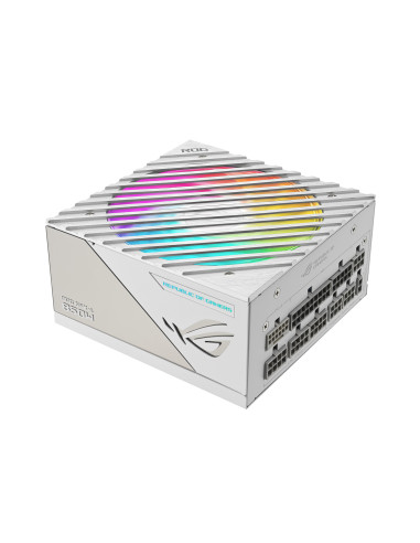 ROG-LOKI-850P-WHITE-SFX-L-GAMING,SURSA ASUS ROG LOKI 850W 80+Platinum "ROG-LOKI-850P-WHITE-SFX-L-GAMING" timbru verde 2 lei