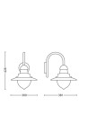 000008718696169872,RAINDROP WALL LANTERN BLACK 1X60W 230V "000008718696169872" timbru verde 2 lei