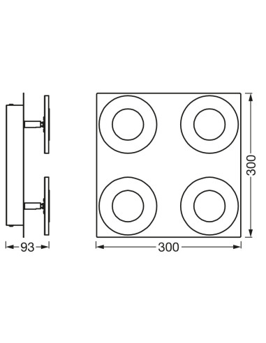 000004058075573901,SMART WIFI ORBIS WAVE300SQ IP44TWCRLEDV "000004058075573901" (timbru verde 2.00 lei)