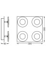 000004058075573901,SMART WIFI ORBIS WAVE300SQ IP44TWCRLEDV "000004058075573901" (timbru verde 2.00 lei)