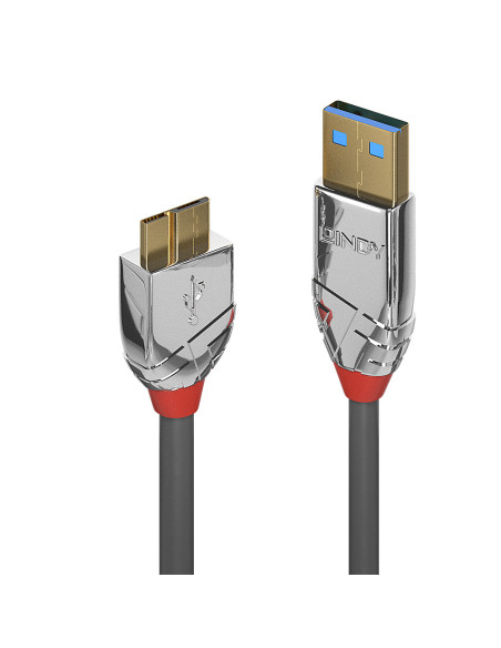 LY-36656,Cablu Lindy 0.5m USB 3.2 A to Micro-B "LY-36656" timbru verde 0.08 lei