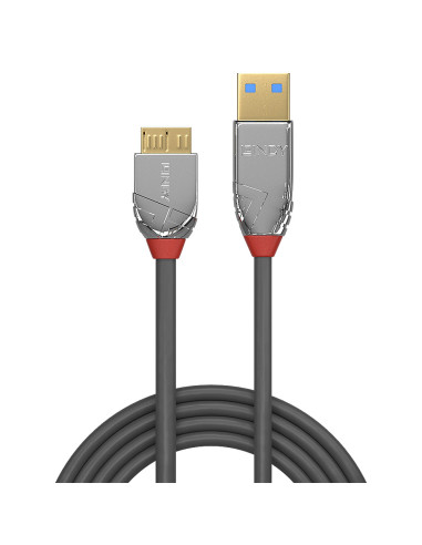 LY-36656,Cablu Lindy 0.5m USB 3.2 A to Micro-B "LY-36656" timbru verde 0.08 lei