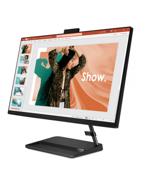 F0GJ00M8RI,Calculator Lenovo IdeaCentre AIO 3 27IAP7, Intel Core i5-12450H, 27inch, RAM 16GB, SSD 1TB, Negru