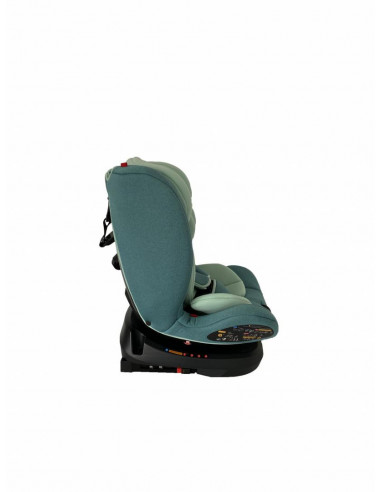 Scaun auto rotativ,isofix, 0-36kg, verde,U223-GRN