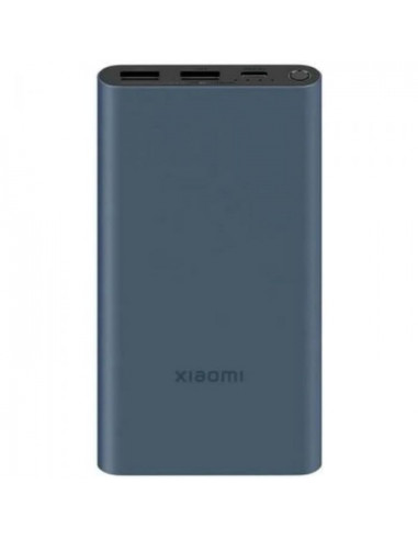 BHR5884GL,Baterie portabila Xiaomi BHR5884GL, 10000mAh, 2x USB-A, 1x USB-C, Blue