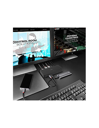 LY-43366,Lindy DSTPro Univ Laptop Dock. Station "LY-43366"