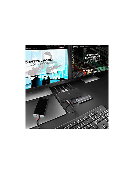 LY-43366,Lindy DSTPro Univ Laptop Dock. Station "LY-43366"