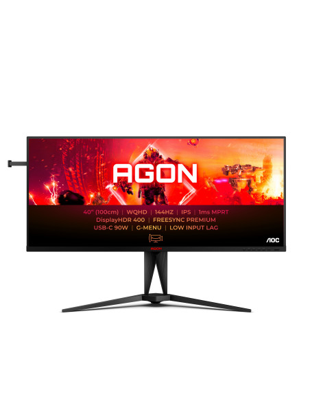 AG405UXC,Monitor AOC AGON 5 AG405UXC, 100,3 cm (39.5"), 3440 x 1440 Pixel, Wide Quad HD, LCD, 1 ms, Negru AG405UXC,Monitor AOC AGON 5 AG405UXC, 100,3 cm (39.5"), 3440 x 1440 Pixel, Wide Quad HD, LCD, 1 ms, Negru