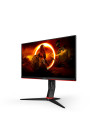 Q24G2A/BK,Monitor AOC G2 Q24G2A/BK, 60,5 cm (23.8"), 2560 x 1440 Pixel, 4 ms, Negru, Rosu