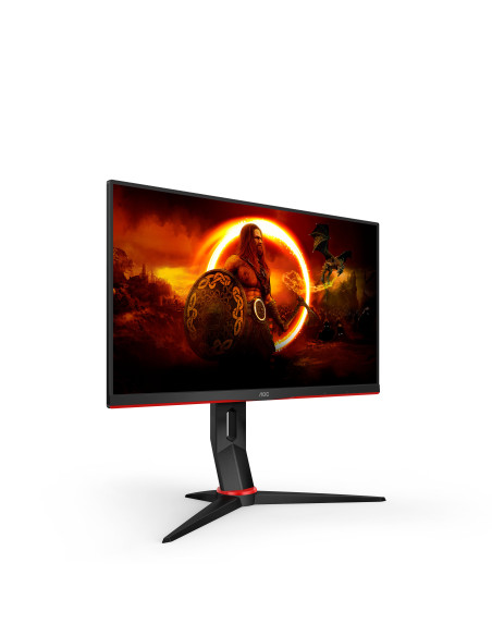 Q24G2A/BK,Monitor AOC G2 Q24G2A/BK, 60,5 cm (23.8"), 2560 x 1440 Pixel, 4 ms, Negru, Rosu