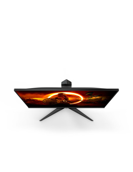 Q24G2A/BK,Monitor AOC G2 Q24G2A/BK, 60,5 cm (23.8"), 2560 x 1440 Pixel, 4 ms, Negru, Rosu