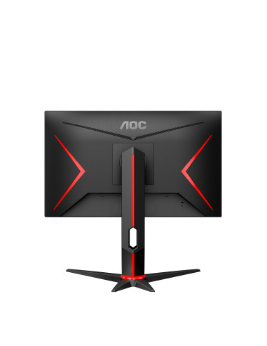 Q24G2A/BK,Monitor AOC G2 Q24G2A/BK, 60,5 cm (23.8"), 2560 x 1440 Pixel, 4 ms, Negru, Rosu