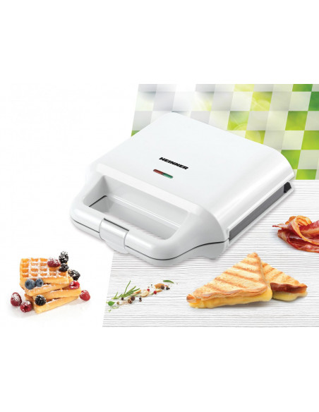 SANDWICH MAKER HEINNER SM-2H700WH,SM-2H700WH