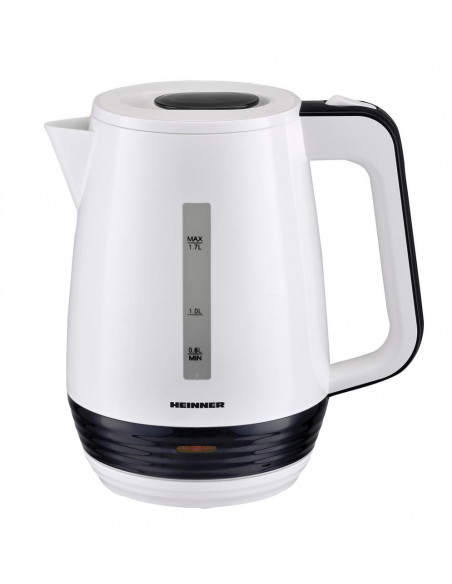 Fierbator electric Heinner HEK-17WH, capacitate: 1.7L, plastic
