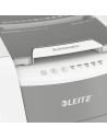 80110000,Distrugator automat documente Leitz IQ Small Office, 100 coli, P4, cross-cut (tip confeti), cos 34 litri, alb-gri, Leit