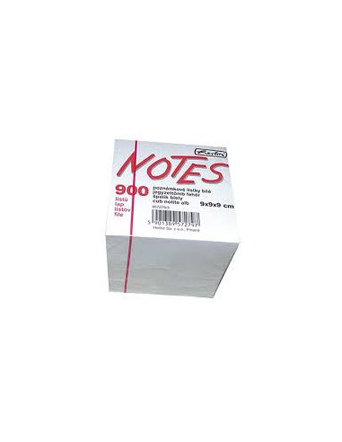 9930140,Bloc notite alb 9x9x9 cm 900 file