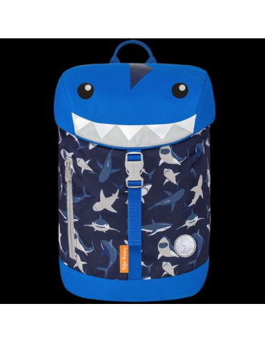 SKBK-012A,Rucsac mini buckle, motiv hungry shark
