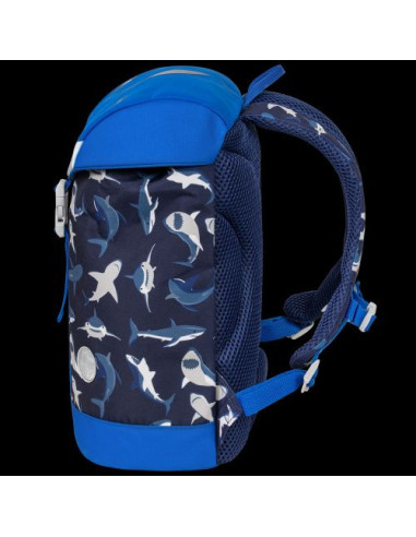 SKBK-012A,Rucsac mini buckle, motiv hungry shark