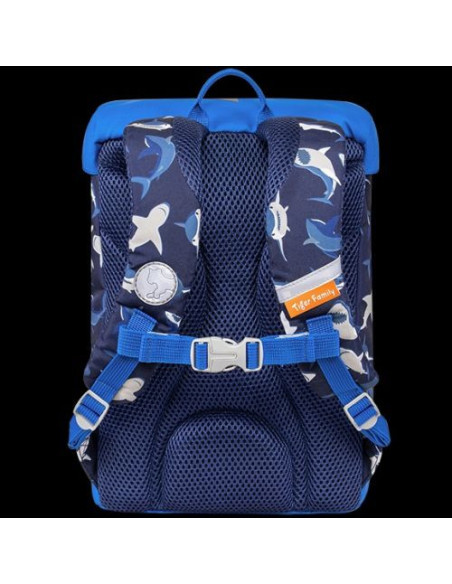 SKBK-012A,Rucsac mini buckle, motiv hungry shark