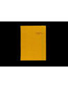2024-9493910,Agenda datata ro a5, 352 pagini, coperta din piele sintetica, premium deluxe chiusa, culoare galben, 2024