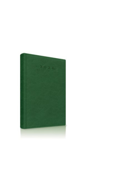 2024-9492890,Agenda datata ro A5, 352 pagini, coperta buretata, culoare verde 2024