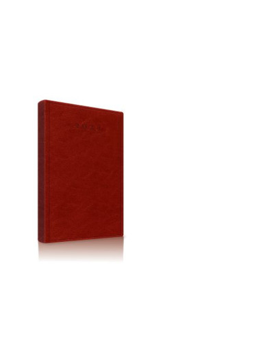2024-9492820,Agenda datata ro A5, 352 pagini, coperta buretata, culoare bordo 2024