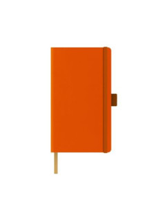 2024-9493410,Agenda nedatata a5 castelli, coperta rigida orange, elastic orange, dictando ivory