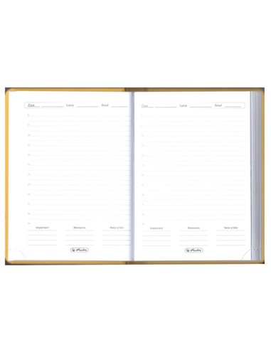 2024-9491000,Agenda nedatata Herlitz A6 352 pagini, Motiv quotes