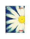 2024-9492910,Agenda datata Herlitz A5, 352 pagini, coperta buretata, Motiv daisy 2024